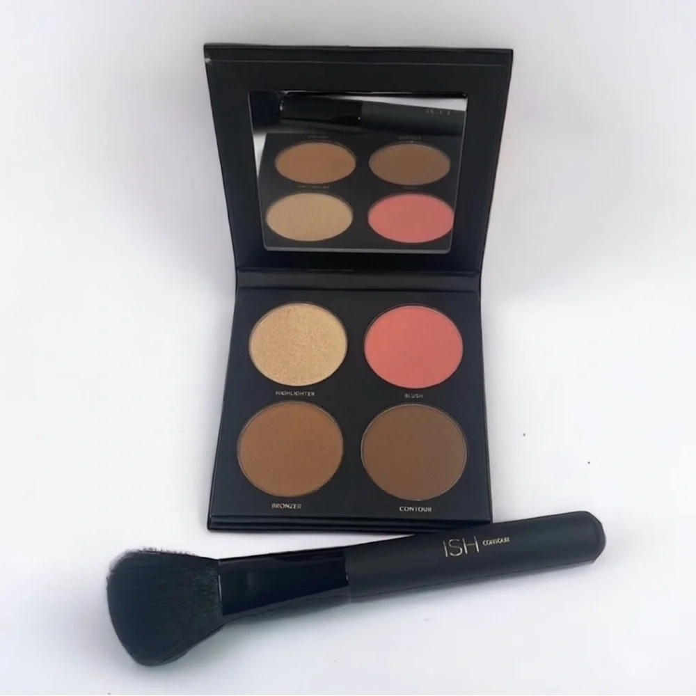 ISH Contour Kit (Medium/Dark) & Contour Brush